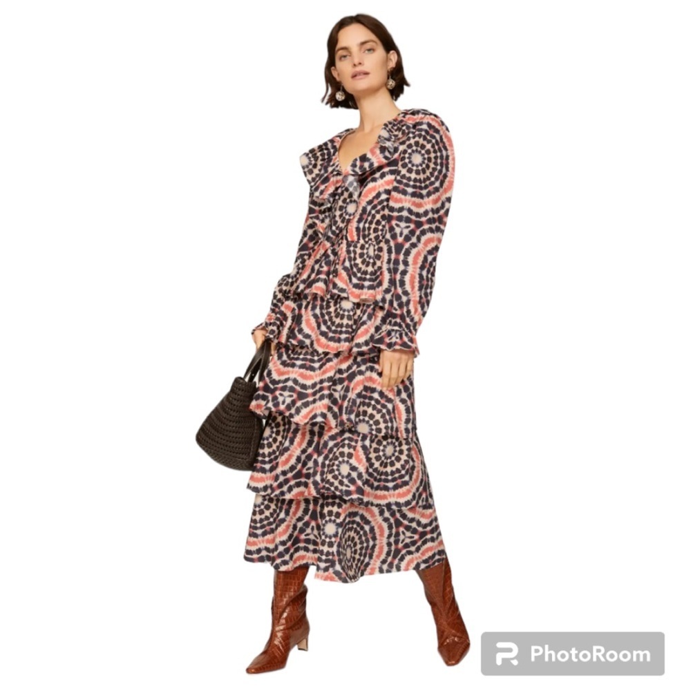 NWT Marie Oliver Blythe Midi Dress in Mandala